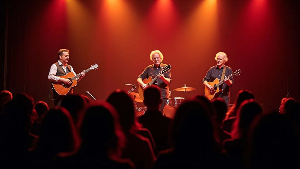 Live band performing on stage